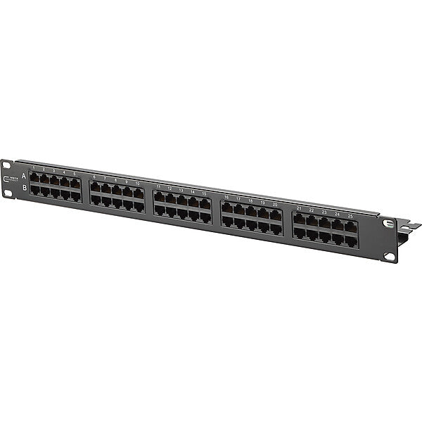 METZ CONNECT Patchfeld schwarz l UAE 50X8(4)Kat.3 130886-0203-E